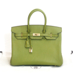 에르메스 벌킨 35cm 애나이스그린 금장 끌라망스