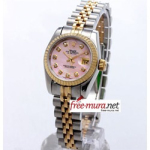 로렉스 DATAJUST 10Point Ladies핑크 자게문자판 Combi