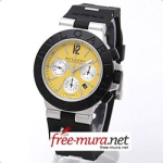 불가리 스포츠 디아고노 오토메틱 알루미늄 옐로우 스위스 ETA7750