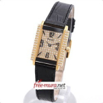 피아제 1967 컬렉션 골드 가죽 여성용