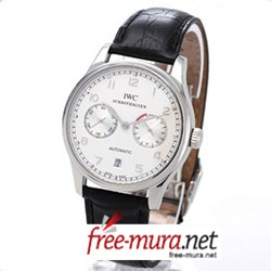 아이떠블유씨 포르투기즈 오토메틱 7 데이즈 스위스 ETA7Days 화이트