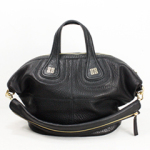 지방시 나이팅게일 엠보가죽 금장 미듐