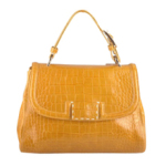 펜디 실바나 토트 크로커 옐로우