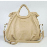 미우미우 양가죽 호보백 1835 - 베이지