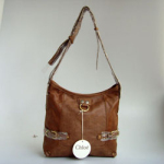 끌로에 래더 숄더백 8510 브라운