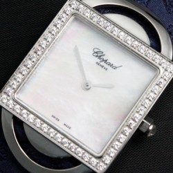 쇼파드 classique femme 은장 큐빅 스위스 쿼츠