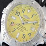 브라이틀링 시계 블랙 가죽 은장 02