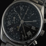 론진 Master Moonphase Chronograph Mens (Ref. L2.673.4.78.5)
