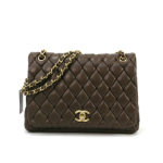 샤넬 파리 byzance 램스킨 숄더 브라운