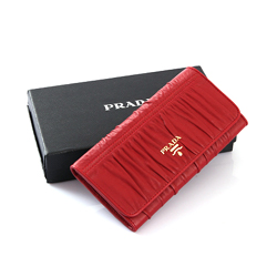 프라다 장지갑 1M1132-레드