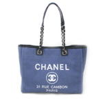 샤넬 12년 ss 캔버스 도빌백