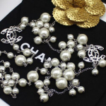 샤넬 목걸이 실버