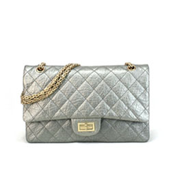 샤넬 2.55 빈티지 클래식 실버