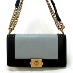 샤넬 보이백 콤비 컬러