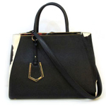 펜디 투쥬르백 미듐 블랙+애니멀