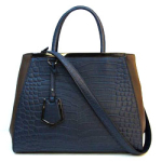 펜디 투쥬르백 미듐 크로커 블루