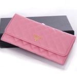 프라다 램스킨 장지갑 1M1132 연핑크