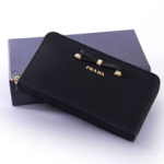 프라다 지갑 1M0506 블랙