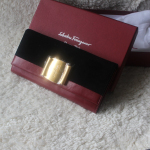 페레가모 지갑 926W 와인 블랙