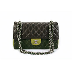 샤넬 램스킨 2.55 미듐 투톤칼라