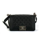 샤넬 캐비어 보이백 스몰 엔틱실버 [5가지색상] C-363333