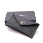 프라다 1M1175 봉투지갑 블랙