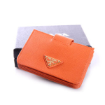 프라다 명함지갑 1M1211 오렌지