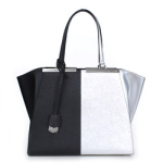 펜디 14ss 뜨와쥬르 투컬러백 블랙 실버