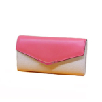 펜디 여성용 장지갑 투톤 핑크