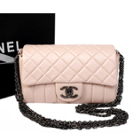 샤넬 램스킨 숄더백 베이지