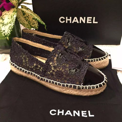 샤넬 에스파듀 레이스 블랙