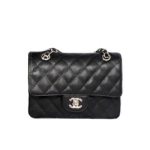 샤넬 클래식 플랩백 20cm 블랙/은장