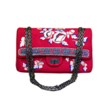 샤넬 모직 자수 시즌백