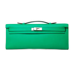 에르메스 켈리 롱 클로치 엡송가죽