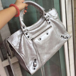 발렌시아가 모터백 이태리 쉽스킨