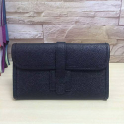 에르메스 토고가죽 H 월릿 블랙