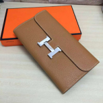 에르메스 H 장지갑 오리지널 토고가죽