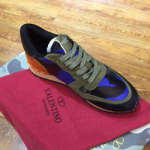 발렌티노 남여공용 스니커즈 카키