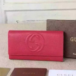 구찌 장지갑 체리핑크 G282414