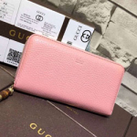 구찌 장지갑 베이지핑크 G307984