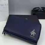 프라다 장지갑 네이비 2M1303