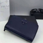 프라다 장지갑 네이비 2M1303
