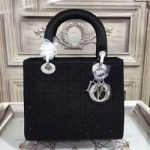 크리스찬디올 레이디디올백 블랙