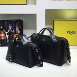 펜디 플라워 바이 더 웨이백 올블랙 8149