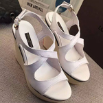 루이비통 구두 화이트