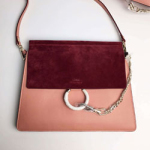 끌로에 faye 플랩백 브라운 라지