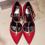 디올 구두 레드