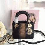 크리스찬디올 레이디디올백 스몰 스테이크레더