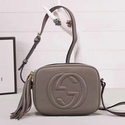 구찌 가죽 소호 디스코백