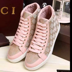 구찌 자가드 캔버스 하이탑